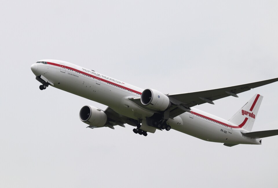 インドネシア政府 Boeing 777-300 PK-GIG 成田国際空港 航空