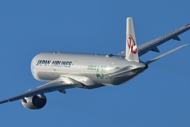 エアバス A350-900 3号機 A350特別塗装 JA03XJ 【ABS製】 A350-900導入記念 グリーン」特別塗装機 日本航空 (A350-900