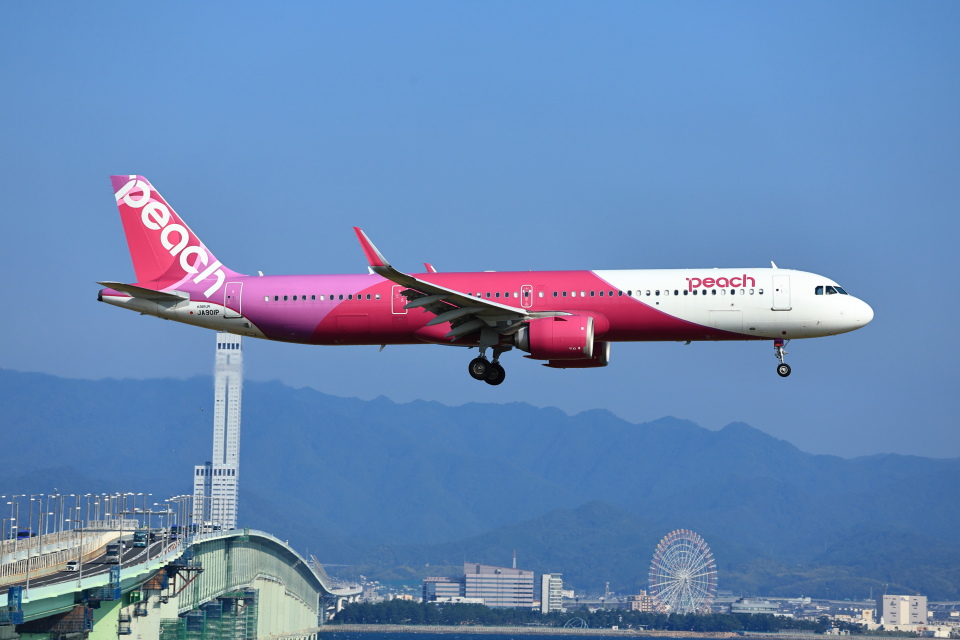 Peach ピーチ A321neo 1/200｜JA901P Amazon.co.jp: JC Wings 1200 ピーチ Peach A321NEO JA901P : ホビー