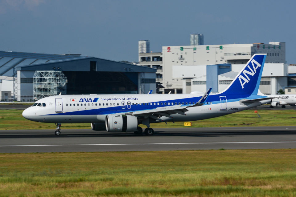 ANA A320neo JA220A たっふぃん JA220A - Airbus A320-271N - All Nippon Airways - Flightradar24