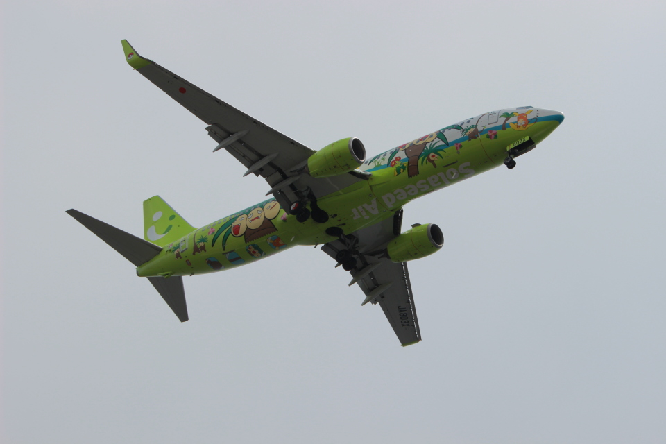 ソラシド エア Boeing 737-800 JA803X 羽田空港 航空フォト | by
