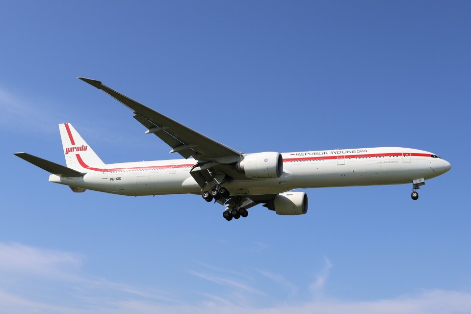 ガルーダインドネシア航空Boeing777-300ER ガルーダ・インドネシア航空、羽田線ファースト初導入 10月から
