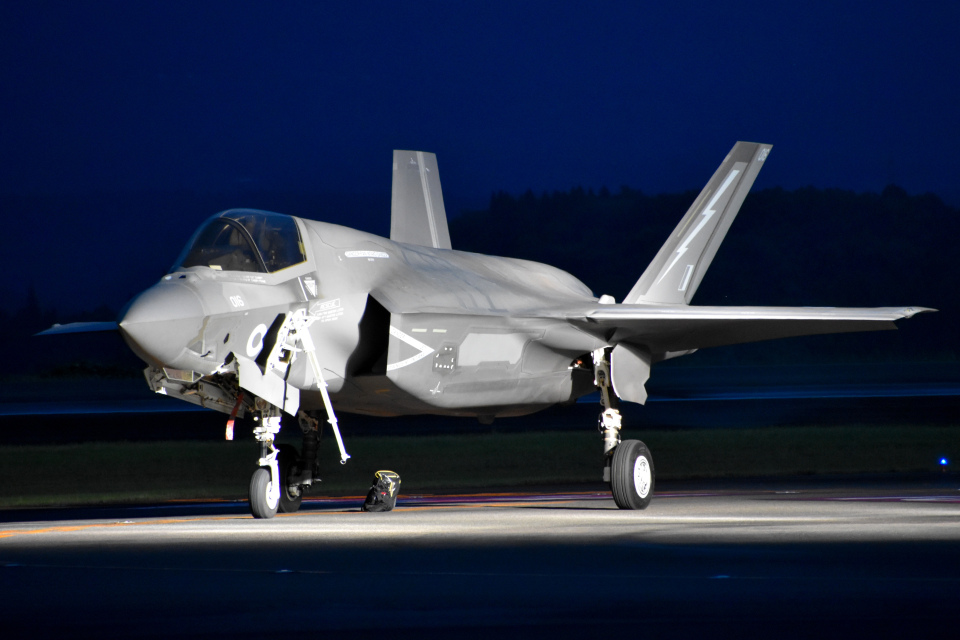 イギリス空軍 Lockheed Martin F-35 Lightning II ZM150 鹿児島