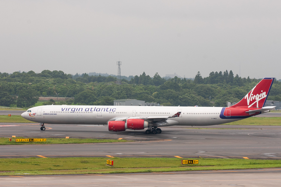 1/200　A340-600　ヴァージンアトランティック航空　本体のみ　ジャンク ヴァージン・アトランティック航空 Airbus A340-600 G-VMEG 成田