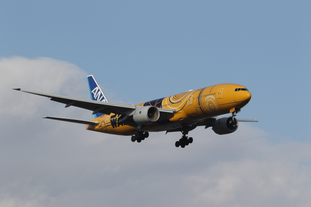 機体記号 : JA743A (ANA) 特別塗装機「C-3PO ANA JET」 航空