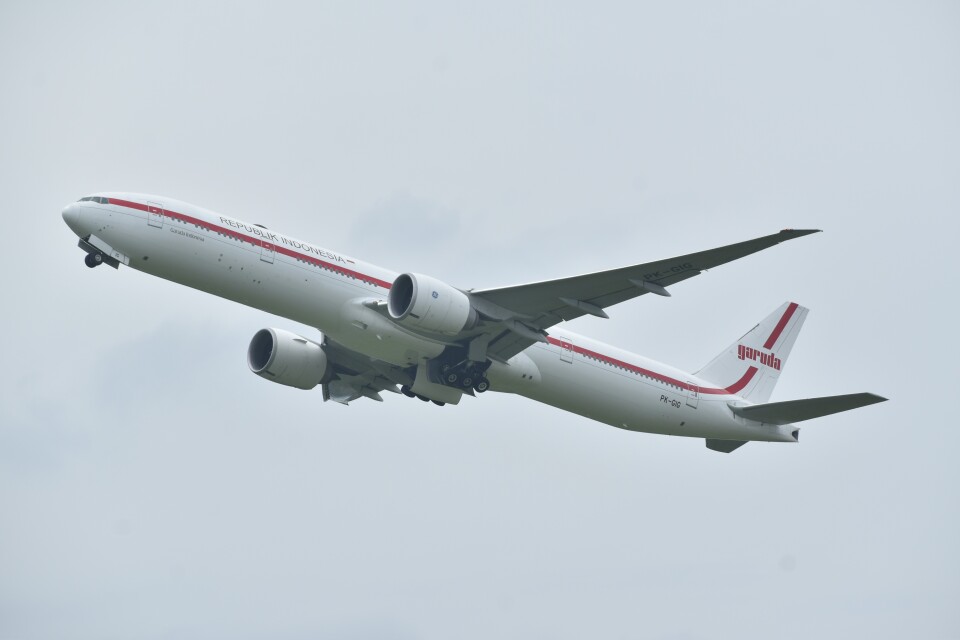 ガルーダインドネシア航空Boeing777-300ER ガルーダ・インドネシア航空、羽田線ファースト初導入 10月から