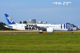 みるこR2-D2 ANA JET ボーイング787-9 巨大すぎるR2-D2が空を飛ぶ!? ANA・ボーイング787-9の特別塗装機