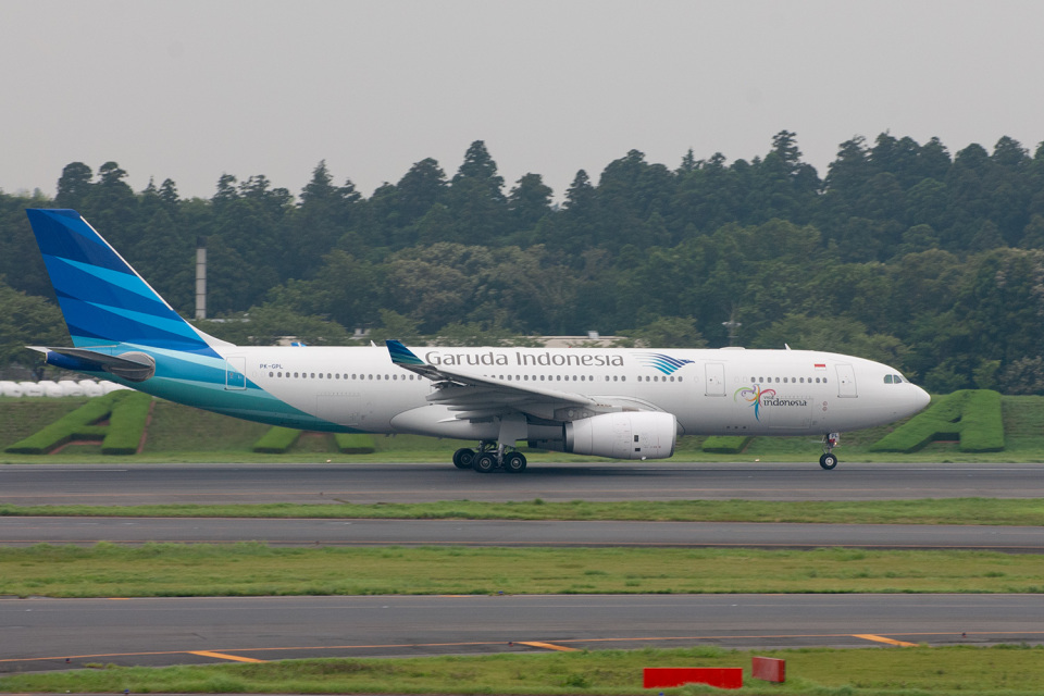 ガルーダ・インドネシア航空 Airbus A330-200 PK-GPL 成田国際