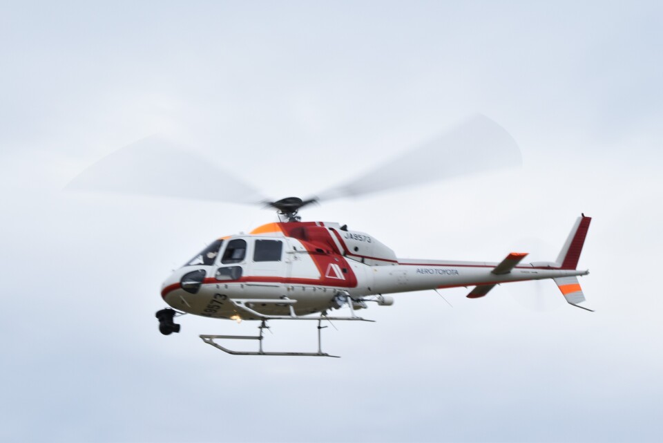 朝日航洋 Aerospatiale AS355 Ecureuil 2/TwinStar JA9573 東京