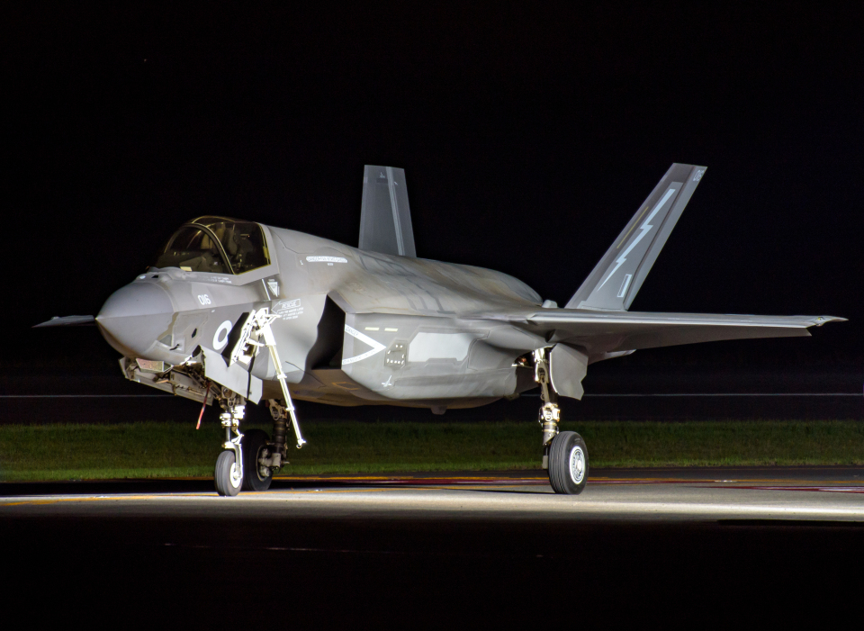 イギリス空軍 Lockheed Martin F-35 Lightning II いぎ 鹿児島