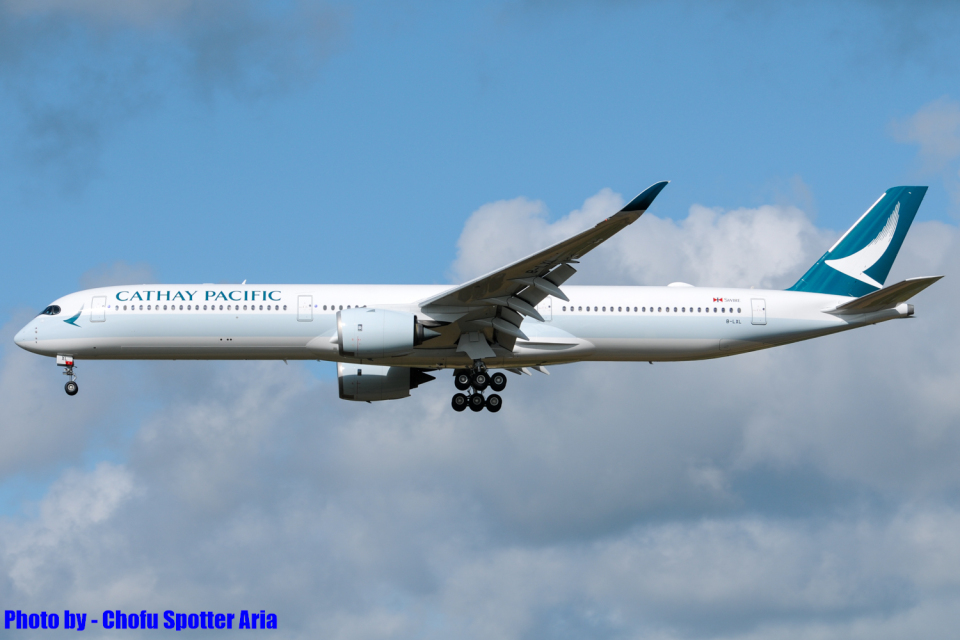 Aviation400 キャセイパシフィック航空 A350-1000 キャセイパシフィック航空、A350-1000初号機受領へ