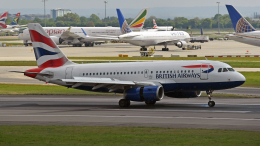 航空フォト：G-EUPW ブリティッシュ・エアウェイズ A319