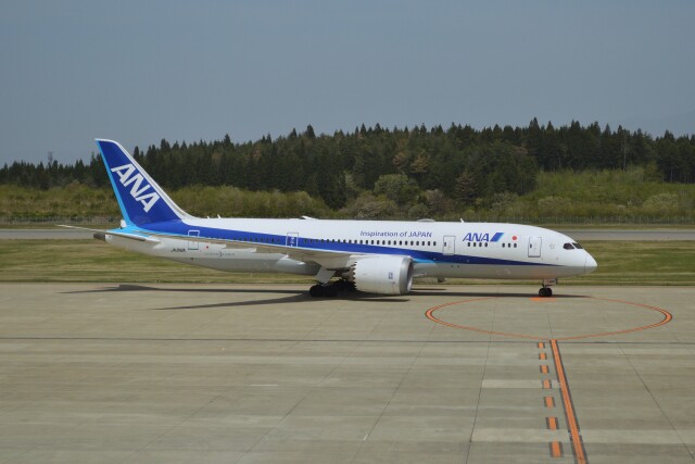 機体記号 : JA802A (ANA) 航空フォト(飛行機 写真・画像