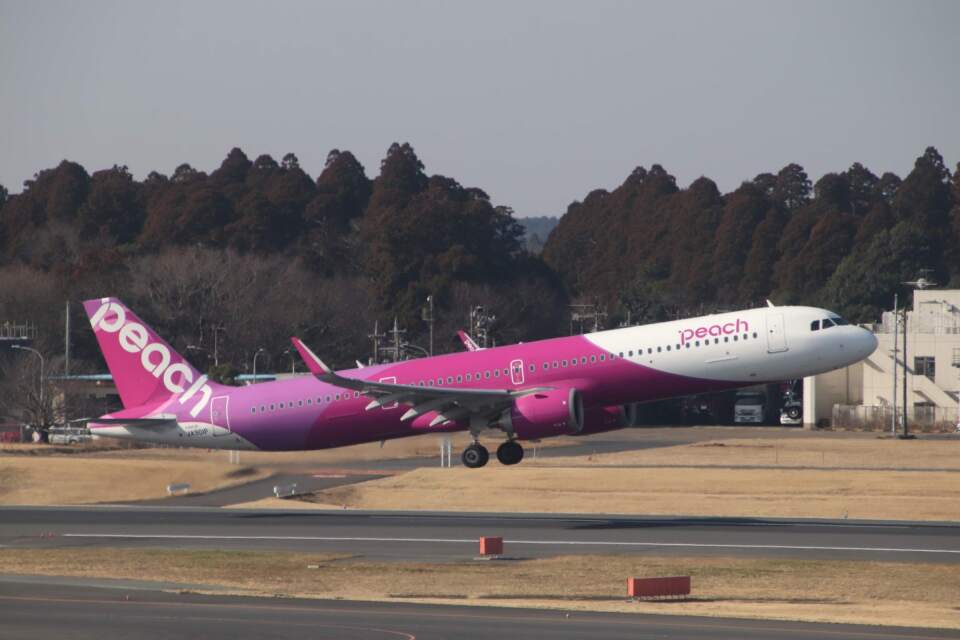 ピーチ A321LR JA901P 足もと広々】ピーチA321LR JA901Pの機内【4K】 - YouTube