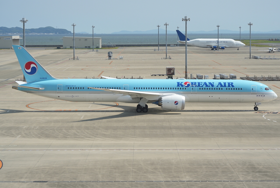 大韓航空 Boeing 787-10 HL8538 中部国際空港 航空フォト | by