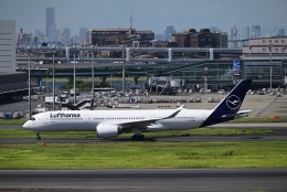 せとりーとさんが、羽田空港で撮影したルフトハンザドイツ航空 A350-941の航空フォト（飛行機 写真・画像）