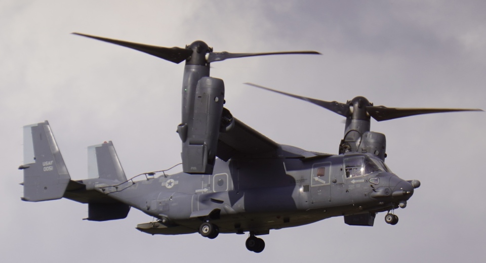 アメリカ空軍 Bell Boeing V-22 Osprey 08-0051 横田基地 航空