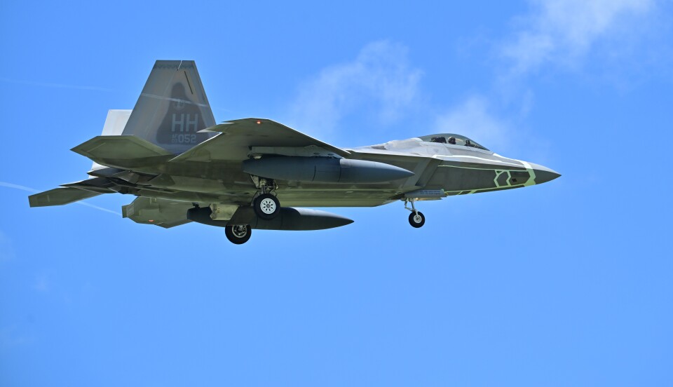 ラスト1セット 336FS 525FS 嘉手納基地 F-15E F-22A アメリカ空軍 Lockheed Martin F-22 Raptor 03-4052 嘉手納