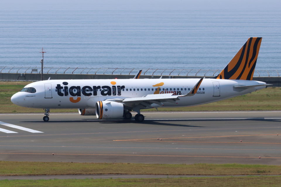 タイガーエア台湾 Airbus A320neo B-50028 中部国際空港 航空