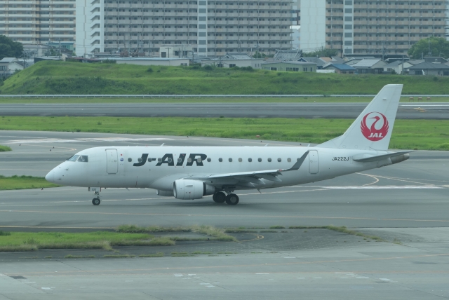 機体記号 : JA222J (ジェイエア) 航空フォト(飛行機 写真・画像
