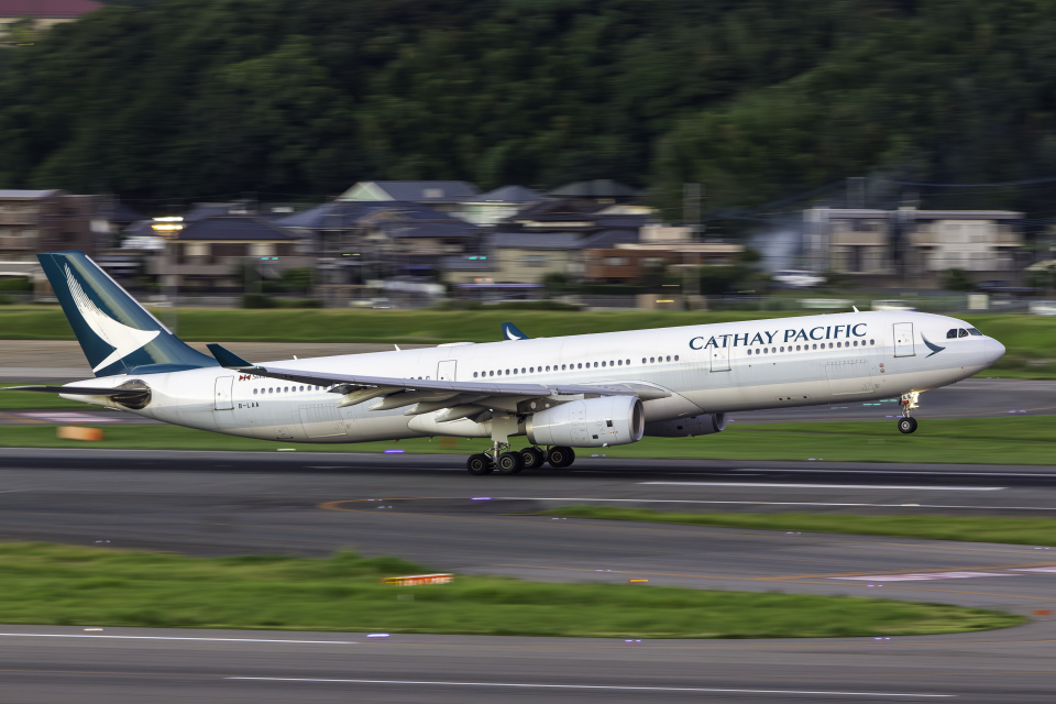 キャセイパシフィック航空　airbus A330-300 エアバスA330-300キャセイパシフィック航空[02772001566]の写真