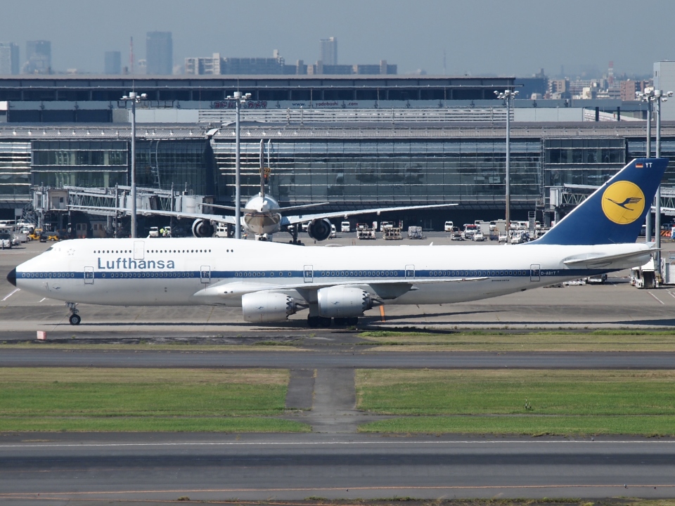 ルフトハンザドイツ航空 Boeing 747-8 D-ABYT 羽田空港 航空