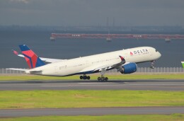 HND Spotter Cさんが、羽田空港で撮影したデルタ航空 A350-941の航空フォト（飛行機 写真・画像）