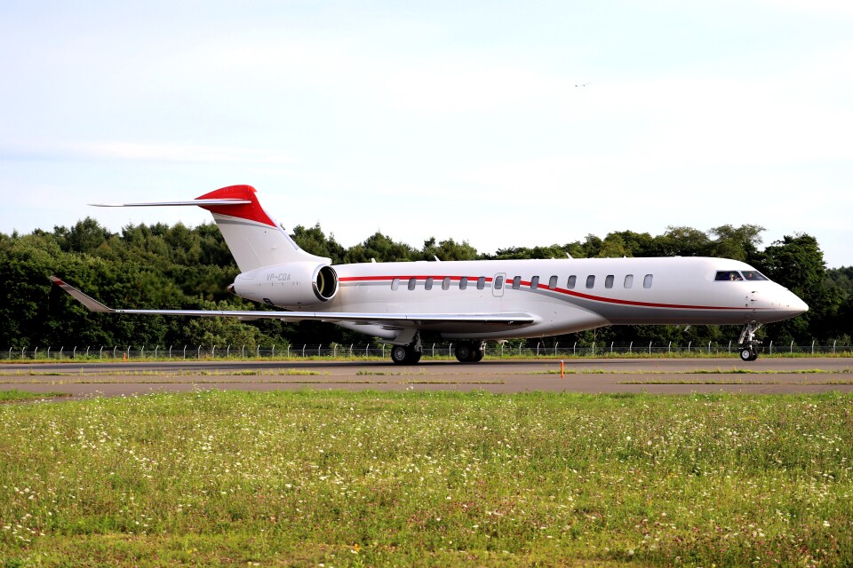 TAG アヴィエーション・アジア Bombardier BD-700 Global