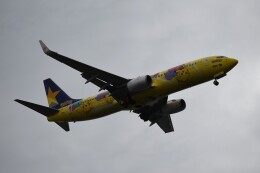 ピカチュウジェットBC 1号機」特別塗装機 スカイマーク (737-800