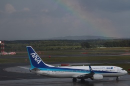 ZINDSUMEさんが、新千歳空港で撮影した全日空 737-8ALの航空フォト（飛行機 写真・画像）