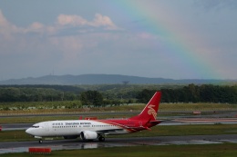 ZINDSUMEさんが、新千歳空港で撮影した深圳航空 737-8-MAXの航空フォト（飛行機 写真・画像）