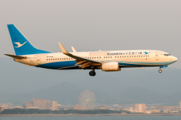 きんめいさんが、関西国際空港で撮影した厦門航空 737-85Cの航空フォト（飛行機 写真・画像）