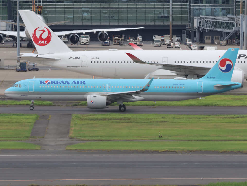 JC 1/200 大韓航空 A321NEO HL8055 Korean Air JC 1/200 大韓航空 A321NEO HL8055 Korean Air