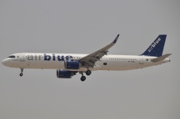 天王寺王子さんが、ドバイ国際空港で撮影したエア・ブルー A321-251NXの航空フォト（飛行機 写真・画像）