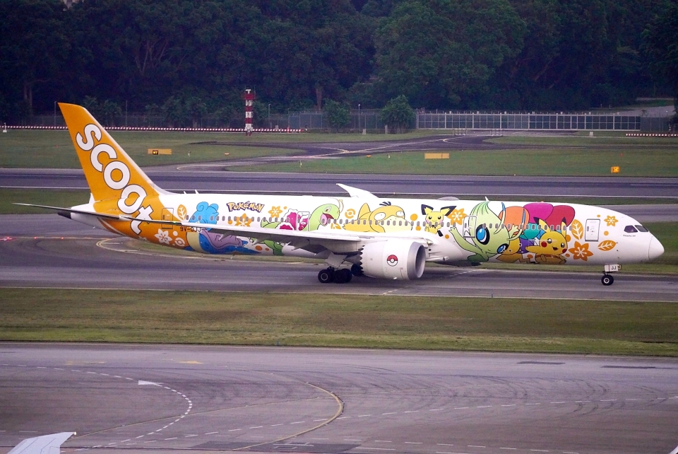 航空機・ヘリコプター FLY Scoot BOEING787-9  9V-OJA 1:250 FLY Scoot BOEING787-9 9V-OJA 1:250 航空機・ヘリコプター