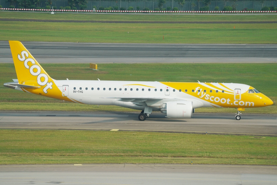 スクート (〜2017) Embraer 190-E2 9V-THG シンガポール