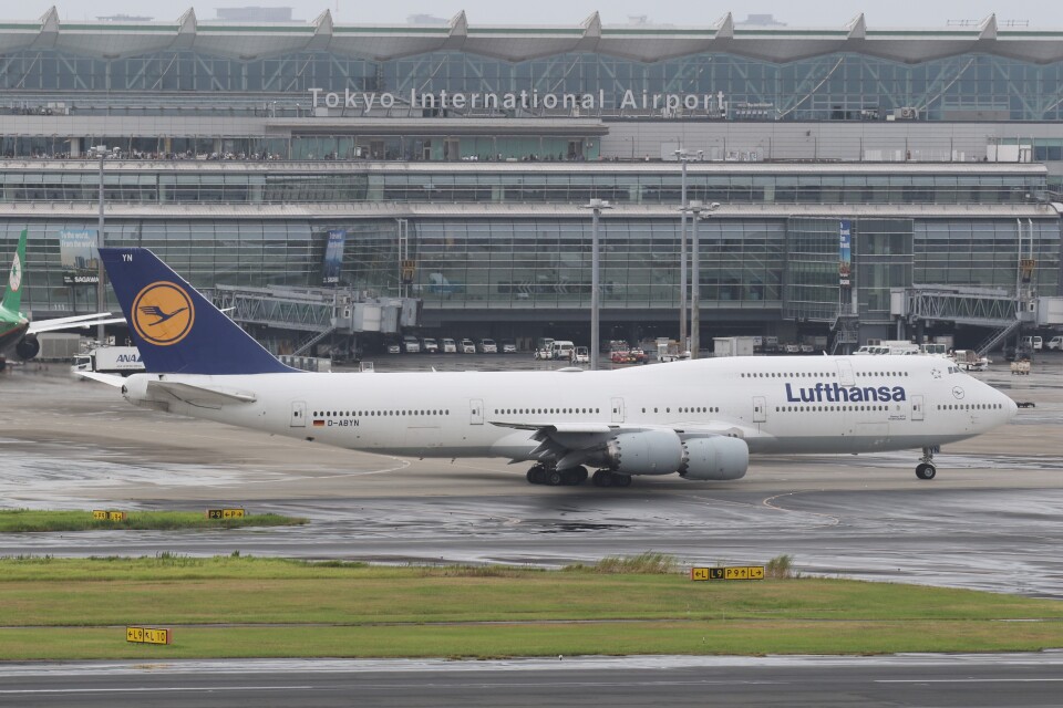 ルフトハンザドイツ航空 Boeing 747-8 D-ABYN 羽田空港 航空