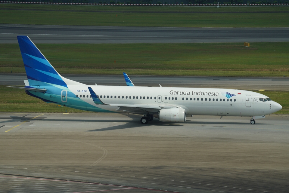 ガルーダ・インドネシア航空 Boeing 737-800 PK-GFP