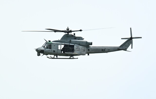 オカリンさんが、嘉手納飛行場で撮影したアメリカ海兵隊 UH-1Y Venomの航空フォト（飛行機 写真・画像）