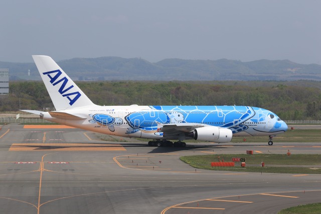 フライングホヌ ラニ/1号機」特別塗装機 全日空 (A380 | JA381A
