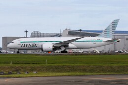 フッ軽の極美さんが、成田国際空港で撮影したジップエア 787-8 Dreamlinerの航空フォト（飛行機 写真・画像）