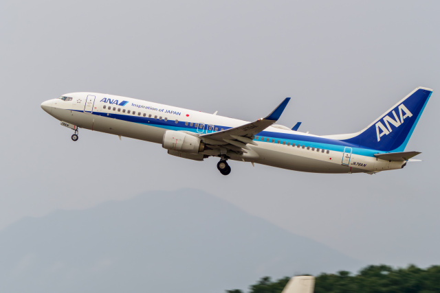 全日空商事 B777-281ER ANA 777 with Snowy Mountain 🏔️✈️ - - All Nippon Airways