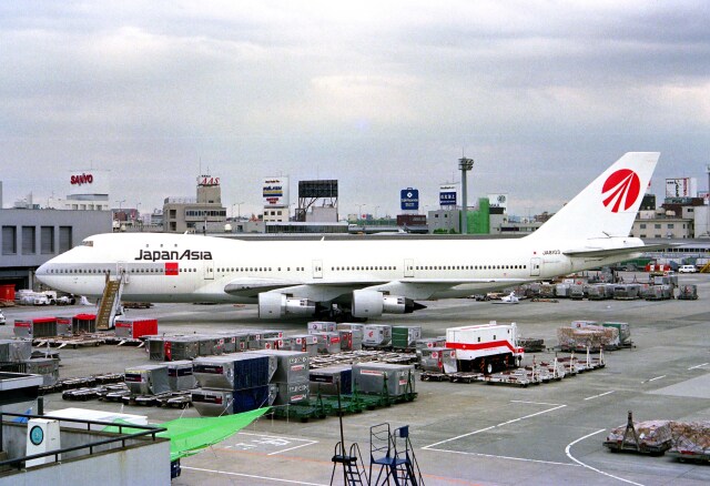 ヘキサゴンさんが、伊丹空港で撮影した日本アジア航空 747-146の航空フォト（飛行機 写真・画像）