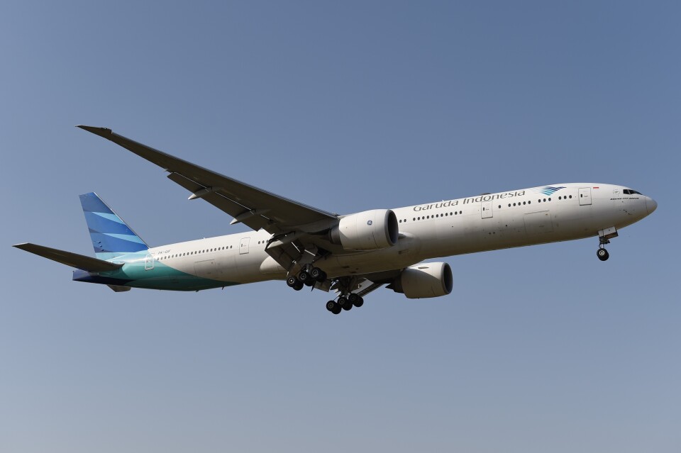ガルーダインドネシア航空Boeing777-300ER ガルーダ・インドネシア航空 Boeing 777-300 PK-GIG 成田国際