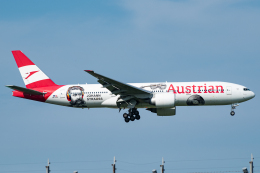 renseiさんが、成田国際空港で撮影したオーストリア航空 777-2Q8/ERの航空フォト（飛行機 写真・画像）