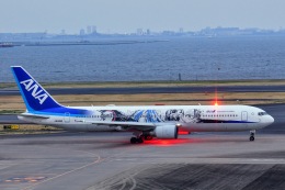 鬼滅の刃 じぇっと -壱-」特別塗装機 全日空 (767-300 | JA616A