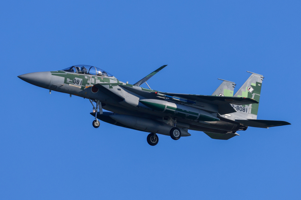 飛行機色々 航空自衛隊 Mitsubishi F-15DJ Eagle 32-8084 小松空港 航空