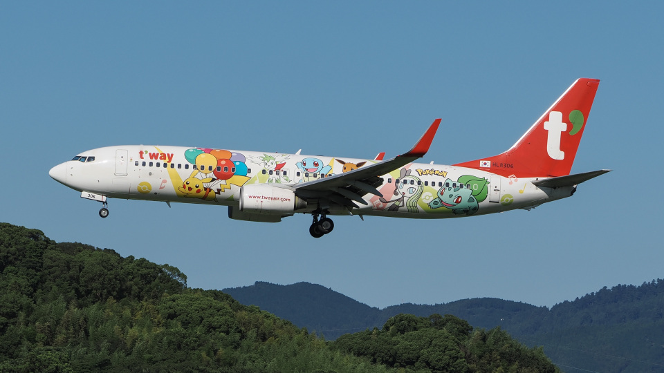 t'way ティーウェイ航空 737-800 Phoenix 1:400 t'way ティーウェイ航空 737-800 Phoenix 1:400 T'way Air