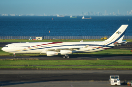 renseiさんが、羽田空港で撮影したエスワティニ政府 A340-313の航空フォト（飛行機 写真・画像）