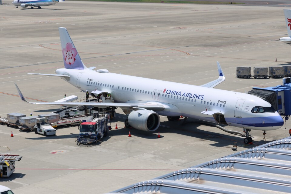 チャイナエアライン Airbus A321neo B-18112 中部国際空港 航空